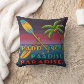 Kissenpaddel ins Paradies werfen Kissen (Decke)