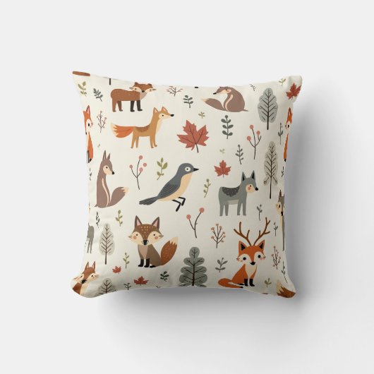 Kissenpolster für verspielte Vögel Kissen (Vorderseite)