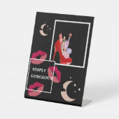 kisses and texts sockelschild (Vorderseite)