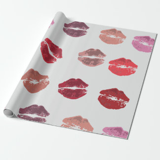 Kisses aus dem Misses Wrapping Paper Geschenkpapier