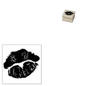 Kisses Briefmarke Niedlich Valentine Briefmarke Gummistempel (Stempel)