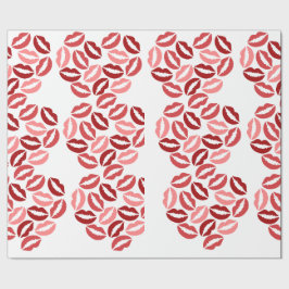 Kisses Glossy Wrapping Paper Geschenkpapier