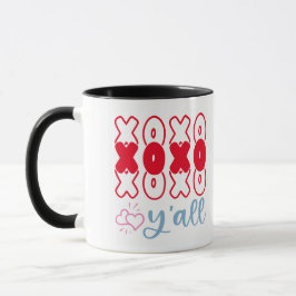 Kisses & Hugs Valentine vom Hund Holiday Card Tasse