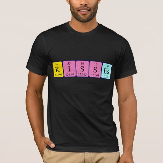 Kisses Periodenname Shirt (Vorderseite)
