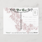 Kisses Postkarte (Rückseite)