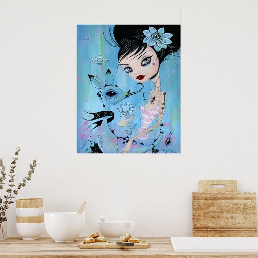 Kisses Print Poster (Küche)