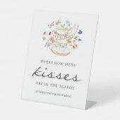 Kisses Tea Party Sign Sockelschild (Vorderseite)