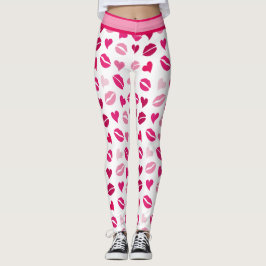 Kisses und Herz Leggings