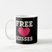 Kisses Valentine  Kaffeetasse (Links)