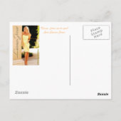 Kisses, von mir zu dir! Liebe Lauren Jones Postkarte (Rückseite)