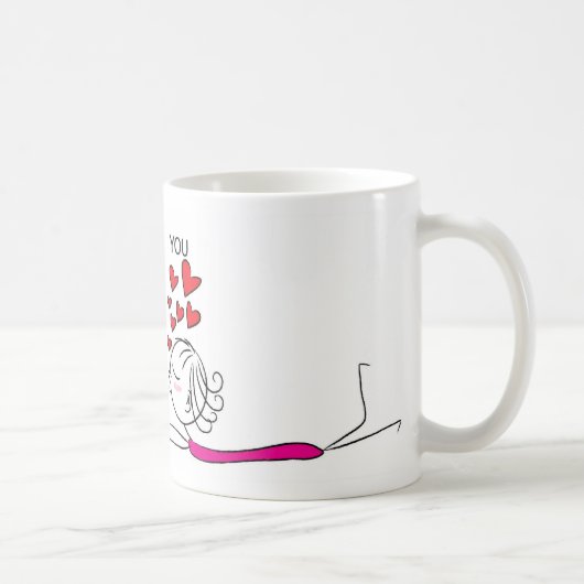 kissgirl kaffeetasse (Rechts)