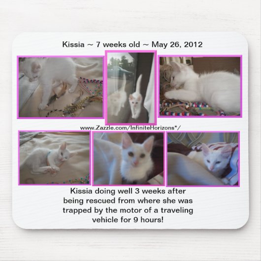 Kissia Doing Well Mousepad (Vorne)