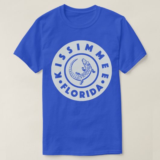 Kissimmee Florida Circle Tan T-Shirt (Design vorne)