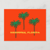 KISSIMMEE, FLORIDA Palmen Postkarte (Vorderseite)