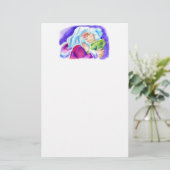 Kissin' Clauses Briefpapier (Stehend Vorderseite)