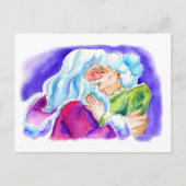 Kissin' Clauses Postkarte (Vorderseite)