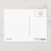 Kissing Baby Chipmunks Postkarte (Rückseite)