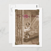 Kissing Bandit Postkarte (Vorne/Hinten)