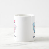 Kissing Bears Niedlich und Kawaii Bester Husband j Kaffeetasse (Mittel)
