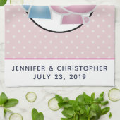 Kissing Bears Niedlich und Kawaii Geschirrtuch (Gefaltet)