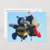 Kissing Bees Postcard Postkarte (Vorne/Hinten)
