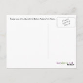 Kissing Bees Postcard Postkarte (Rückseite)