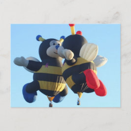 Kissing Bees Postcard Postkarte