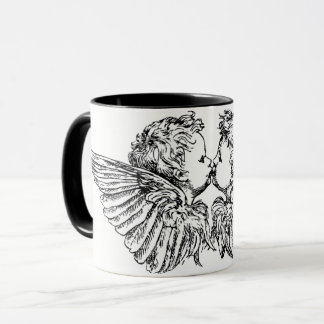 KISSING CHERUBS KAFFEE TASSE
