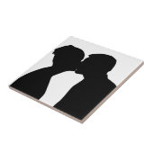 KISSING COUPLE FLIESE (Seite)