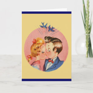 Kissing Couple Karte