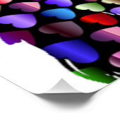 KISSING COUPLE POSTER (Ecke)