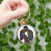 KISSING COUPLE SCHLÜSSELANHÄNGER (Hand)