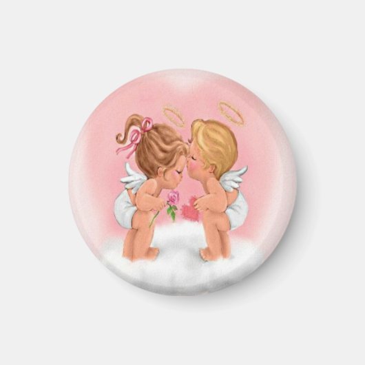 Kissing Cupids Magnet (Vorne)
