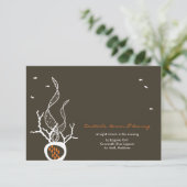 Kissing Fish Corals Beach Whimsical Niedlich Weddi Einladung