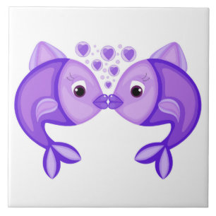 KISSING FISH FLIESE