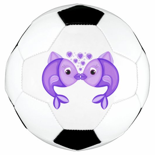 KISSING FISH FUßBALL (Vorderseite)