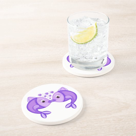 KISSING FISH GETRÄNKEUNTERSETZER (Seite)