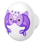 KISSING FISH KERAMIKKNAUF (Rechts)