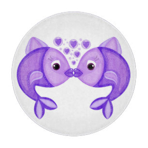 KISSING FISH SCHNEIDEBRETT