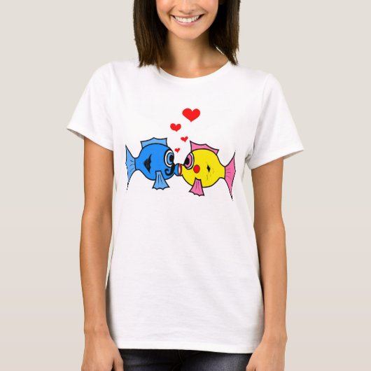 KISSING FISH T-Shirt (Vorderseite)