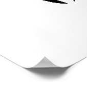 Kissing Fish Thumbprint Bubbles Wedding Guest Book Poster (Ecke)