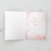 Kissing Flamingos | Happy Together Valentine Karte (Innenseite)