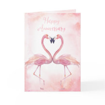 Kissing Flamingos | Jahrestag