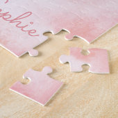 Kissing Flamingos | Nur die beiden von uns Valenti Puzzle (Seite)