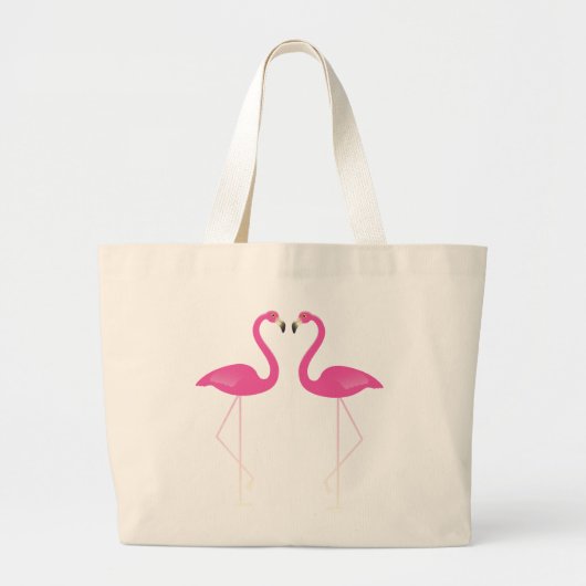 Kissing Flamingos Tasche (Vorne)