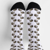 Kissing Frog and Frog Prince Socken (Oben)