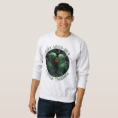 Kissing Ghosts Halloween-Shirt Sweatshirt (Vorne ganz)