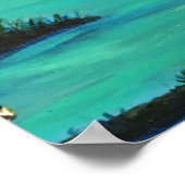 Kissing Manatees Poster (Ecke)