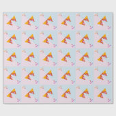 Kissing Nacho Valentines Geschenkpapier (Flach)