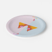 Kissing Nacho Valentines Pappteller (Schrägansicht)